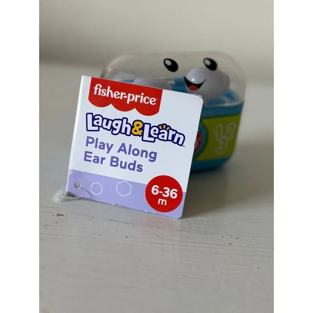 Fisher Price Laugh & Learn play along ear buds toy kids NWT